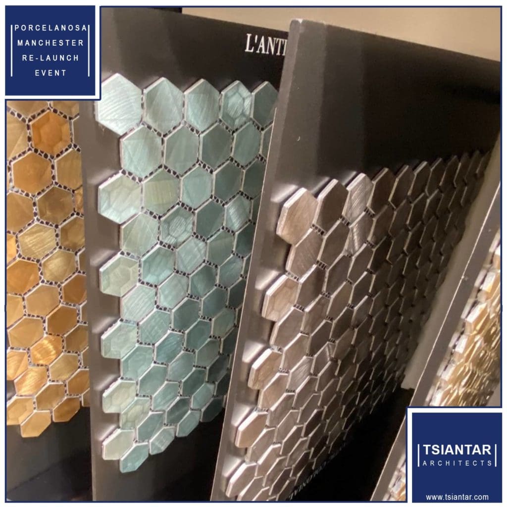 a close up of a metal plate with different colors.