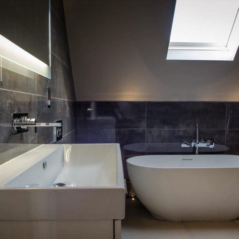 Bathroom in the Loft-min